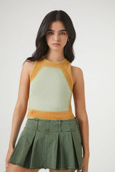 Airbrush Cropped Tank Top | Forever 21 Women