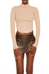 Ribbed Lettuce-Edge Crop Top | Forever 21 Women