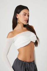 Off-the-Shoulder Crop Top | Forever 21 Women