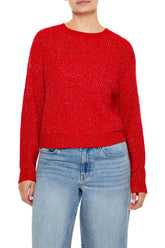 Metallic Knit Raglan Sweater | Forever 21 Women