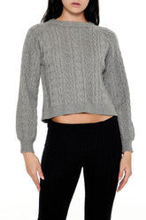 Bow Cable Knit Sweater | Forever 21 Women