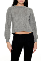 Bow Cable Knit Sweater | Forever 21 Women