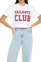 Tailgate Club Graphic Baby Tee | Forever 21 Women