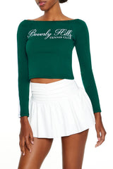 Beverly Hills Tennis Club Crop Top | Forever 21 Women