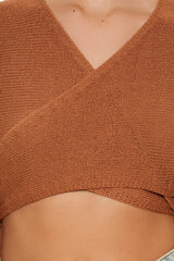 Tie-Back Crossover Sweater | Forever 21 Women
