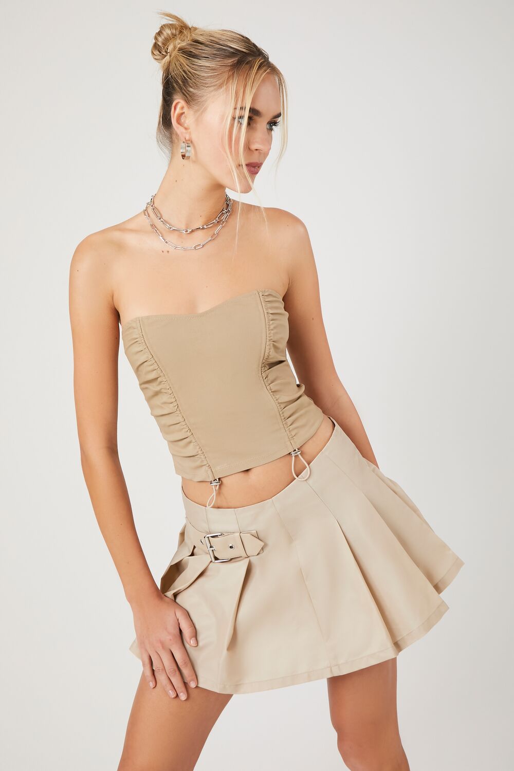 Toggle Drawstring Tube Top | Forever 21 Women
