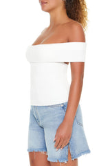 Off-the-Shoulder Sweater-Knit Top | Forever 21 Women