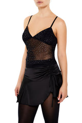 Sheer Mesh Rhinestone Cami | Forever 21 Women