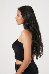 Fuzzy Sweater-Knit Tube Top | Forever 21 Women