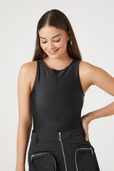 Seamed Sleeveless Bodysuit | Forever 21 Women