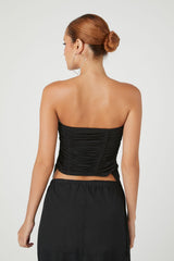 Ruched Drawstring Tube Top | Forever 21 Women