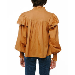 Mabel Smock Detail Long Sleeve Top | Forever 21 Women
