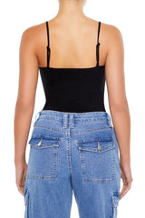 Ponte Knit Cami Bodysuit | Forever 21 Women