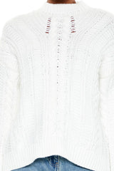 Lace-Back Cable Knit Sweater | Forever 21 Women