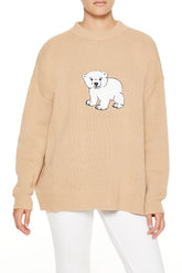 Polar Bear Crew Sweater | Forever 21 Women