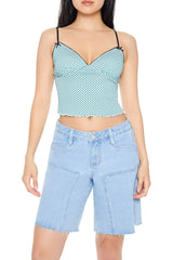Gingham Plaid Cropped Cami | Forever 21 Women