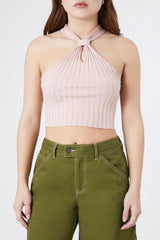 Ribbed Knit Halter Crop Top | Forever 21 Women