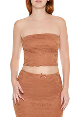 Lace Cropped Tube Top | Forever 21 Women