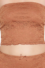 Lace Cropped Tube Top | Forever 21 Women