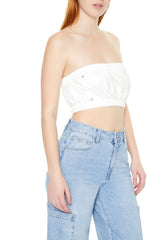 D-Ring Grommet Bandeau | Forever 21 Women