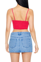 Crisscross Bustier Cropped Cami | Forever 21 Women