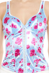Rose Print Bustier Tank Top | Forever 21 Women