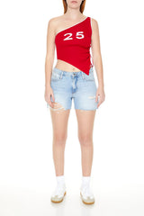 Sweater-Knit One-Shoulder Top | Forever 21 Women