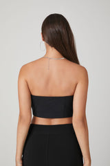 Lace-Up Bustier Tube Top | Forever 21 Women
