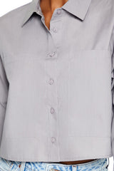Cotton Long-Sleeve Shirt | Forever 21 Women