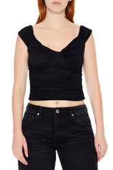 Ruched Bustier Crop Top | Forever 21 Women