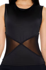 Contour Sculpt Mesh Top | Forever 21 Women