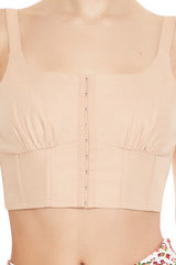 Hook-&-Eye Corset Crop Top | Forever 21 Women