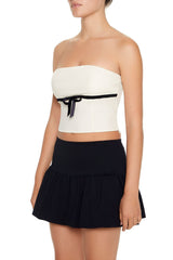 Bow Cropped Tube Top | Forever 21 Women