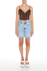Eyelet Cropped Cami | Forever 21 Women