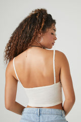 Cropped Rib-Knit Cami | Forever 21 Women