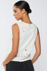 Distressed Muscle Tee | Forever 21 Women