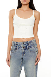 Seamless Bow Cropped Cami | Forever 21 Women