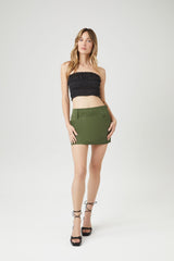 Smocked Cropped Tube Top | Forever 21 Women