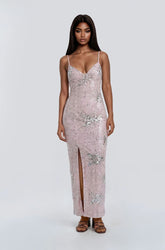 Sequined Beaded Maxi Dress | Forever 21 Women
