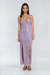 Sequined Cutout Maxi Dress | Forever 21 Women