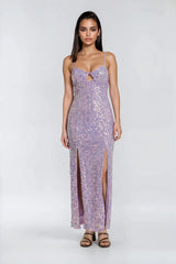 Sequined Cutout Maxi Dress | Forever 21 Women