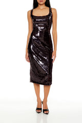 Sequin Bodycon Midi Tank Dress | Forever 21 Women
