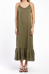 Adele Adjustable Strap Long Tank Dress | Forever 21 Women