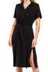 Short Sleeve Half Button Pop Over Shirt Dress | Forever 21 Women