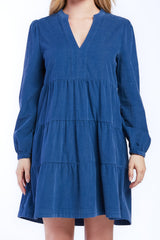 Sherin Long Sleeve Tiered Baby Doll Dress | Forever 21 Women