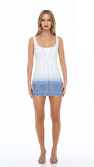 Gradient Denim Tank Mini Dress | Forever 21 Women