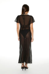 Sheer Chiffon Maxi Dress | Forever 21 Women