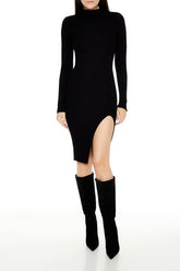 Ribbed Knit Midi Sweater Dress | Forever 21 Women