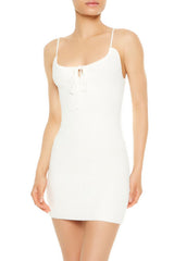 Crochet Bow Cami Mini Dress | Forever 21 Women