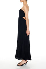 Strapless Tie-Back Maxi Dress | Forever 21 Women